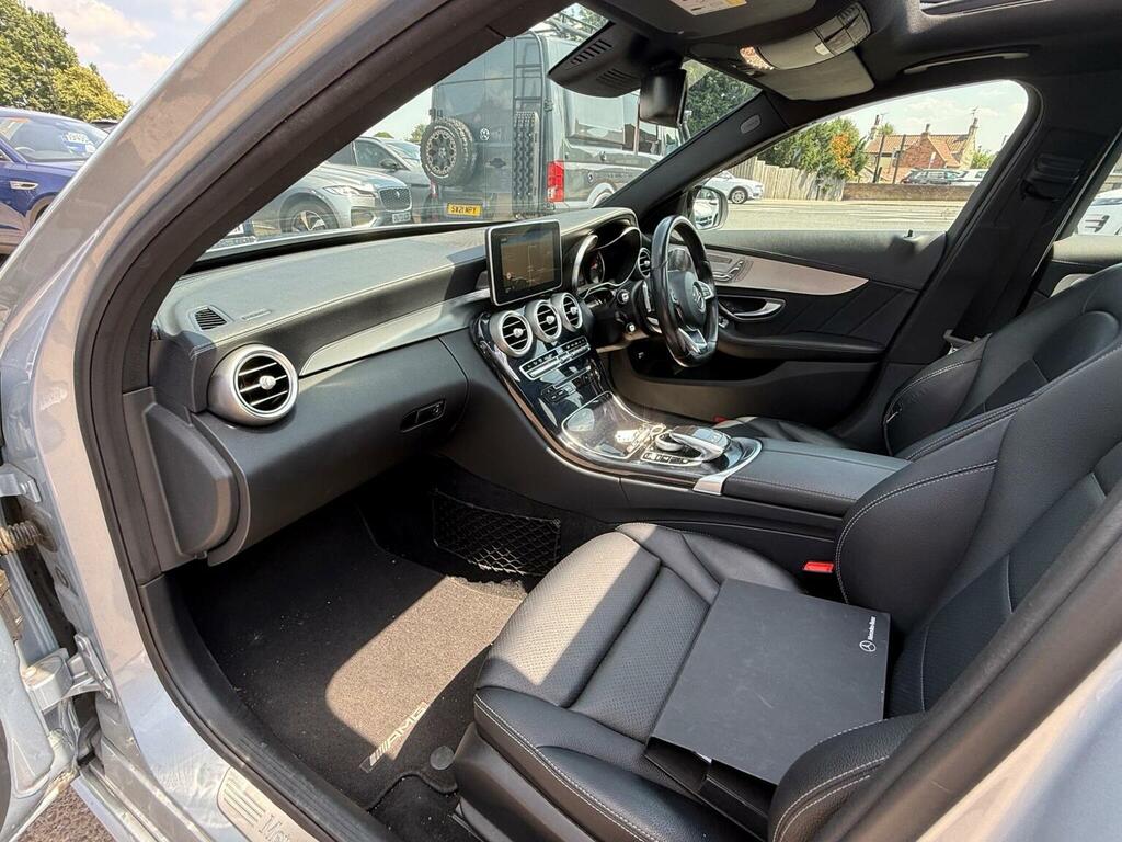 Mercedes-Benz C Class 2.0 C200 Amg Line Premium Plus G-tronic Euro 6 Silver #5
