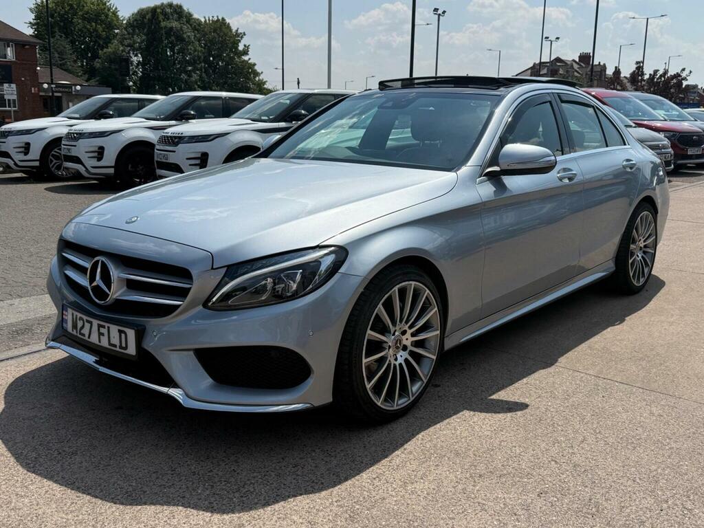 Mercedes-Benz C Class 2.0 C200 Amg Line Premium Plus G-tronic Euro 6 Silver #3