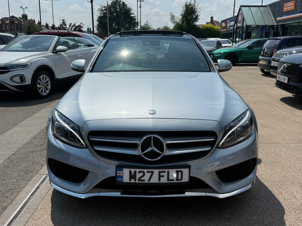 Mercedes-Benz C Class 2.0 C200 Amg Line Premium Plus G-tronic Euro 6 Silver #2