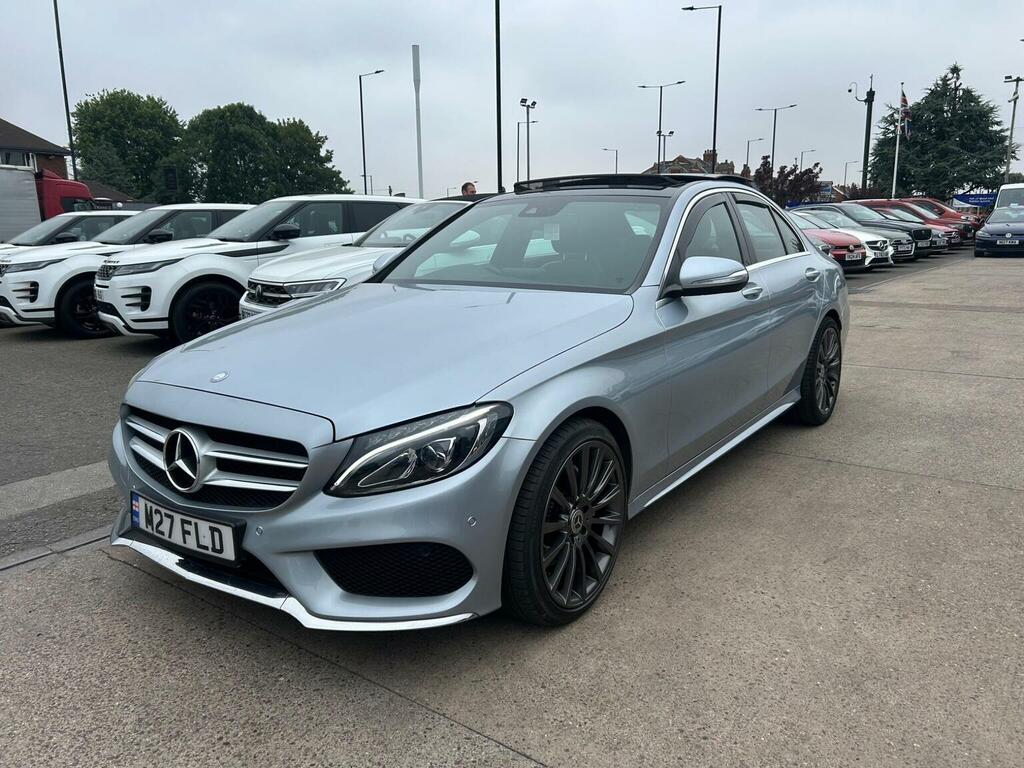Mercedes-Benz C Class 2.0 C200 Amg Line Premium Plus G-tronic Euro 6 Silver #3