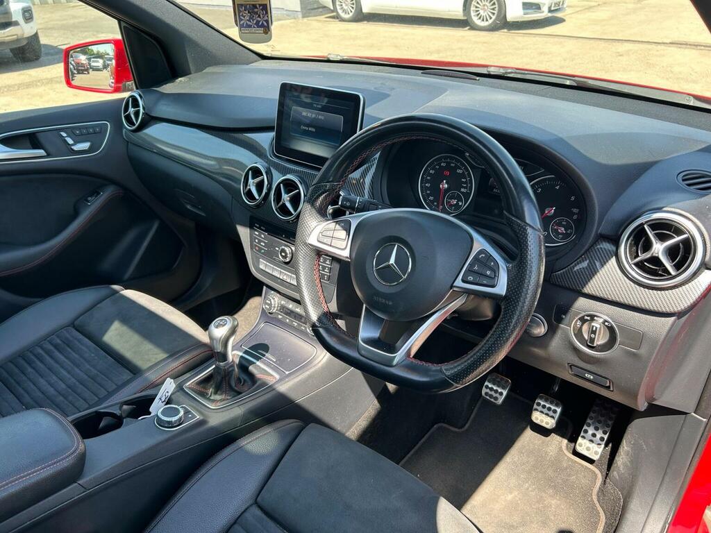 Mercedes-Benz B Class 2.1 B200d Amg Line Premium Plus Euro 6 Ss Red #4