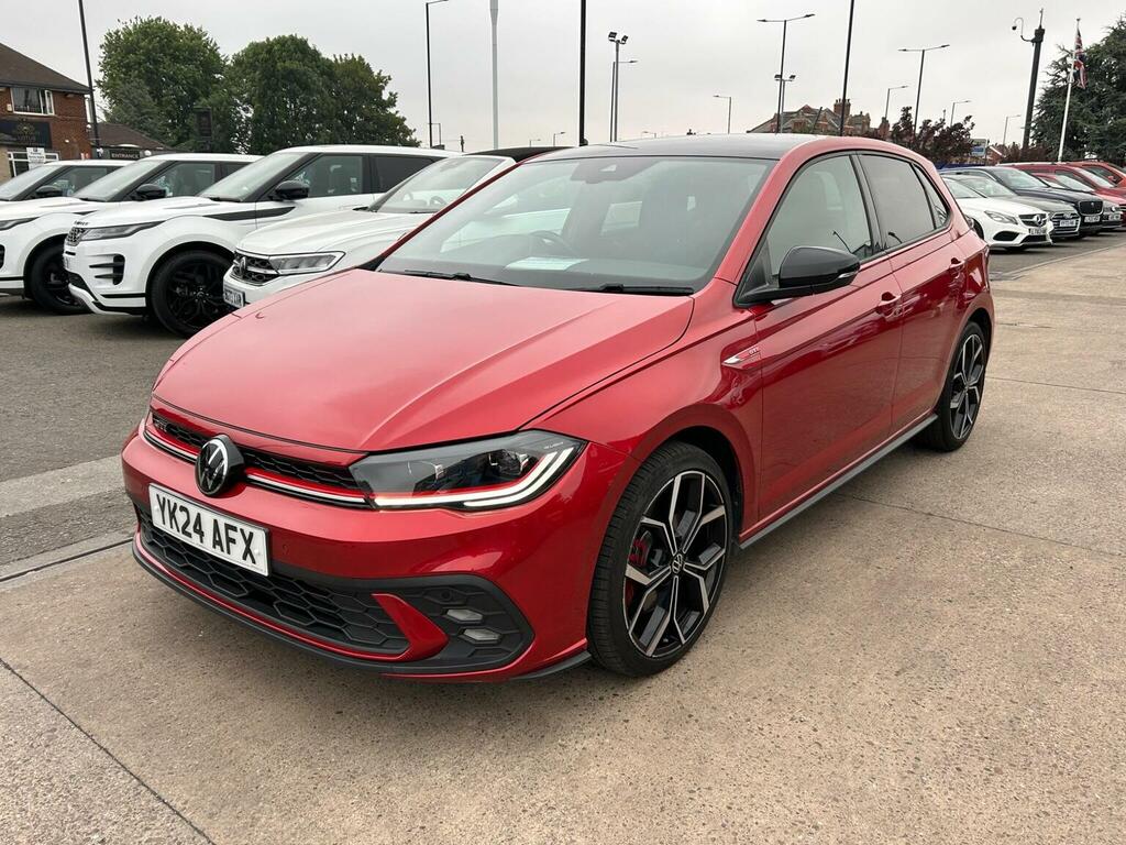 Volkswagen Polo 2.0 Tsi Gti Dsg Euro 6 Ss YK24AFX Red #3