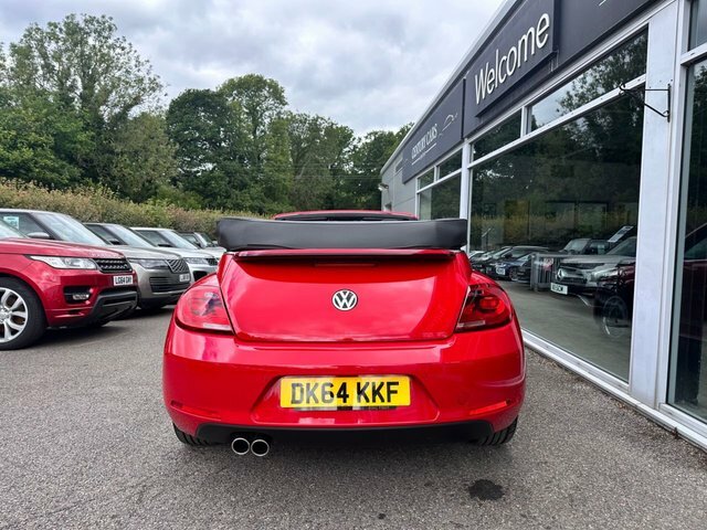 Volkswagen Beetle Convertible Red #6