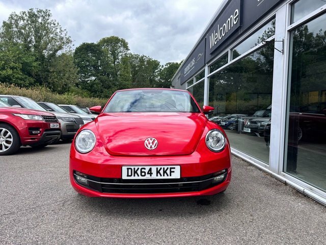 Volkswagen Beetle Convertible Red #2
