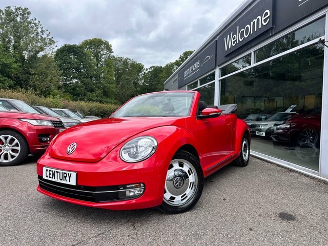 Volkswagen Beetle Convertible Red