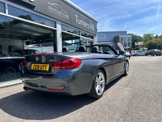 BMW 4 Series Convertible Grey #5