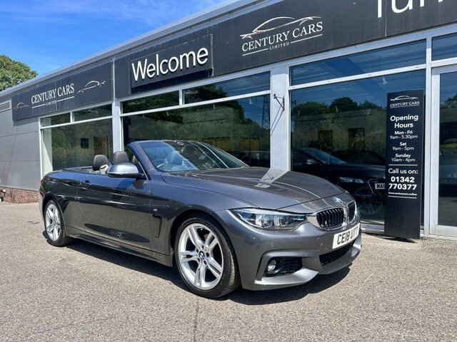 BMW 4 Series Convertible Grey #3
