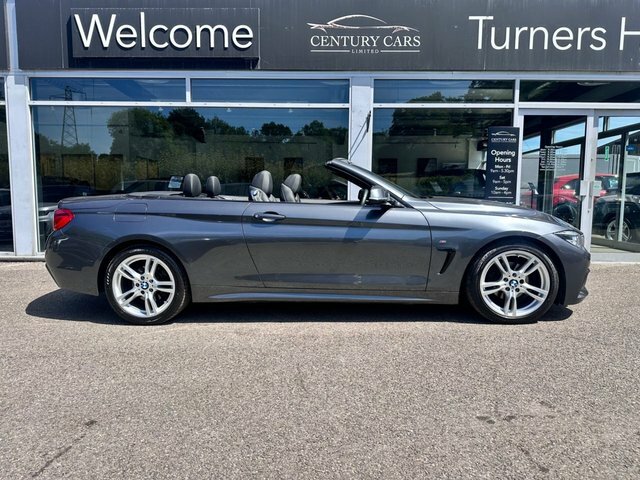 BMW 4 Series Convertible Grey #4