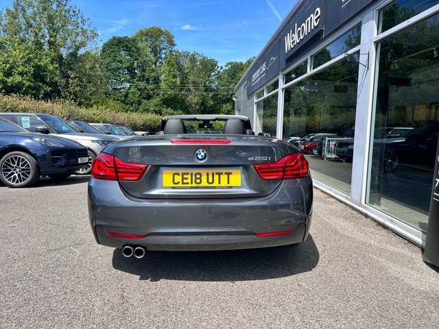 BMW 4 Series Convertible Grey #6