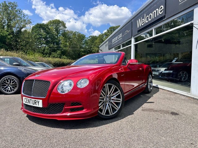 Bentley Continental Gt Gtc Red