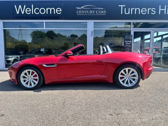 Jaguar F-Type Coupe Red #8