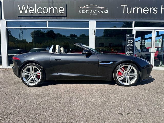 Jaguar F-Type Convertible Grey #4