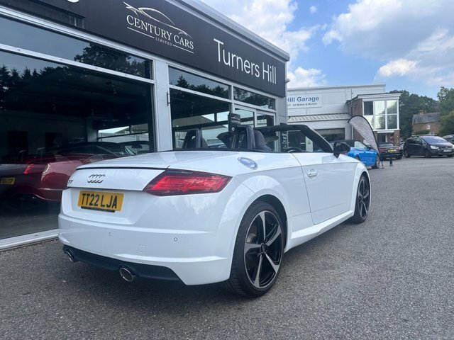 Audi TT Convertible White #5