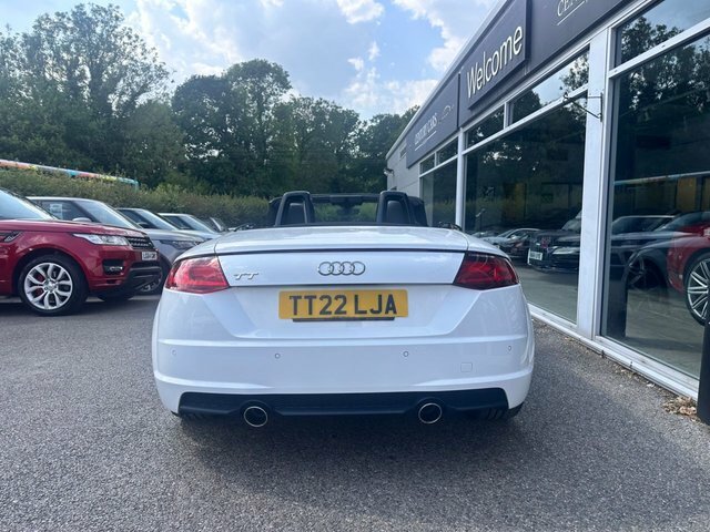 Audi TT Convertible White #6