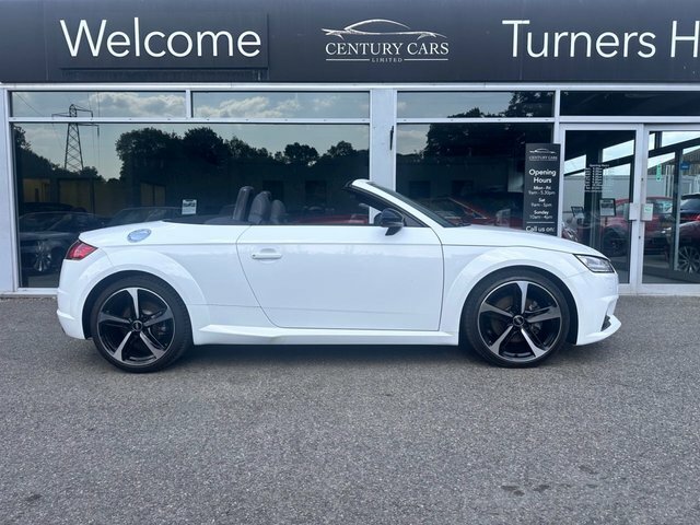Audi TT Convertible White #4