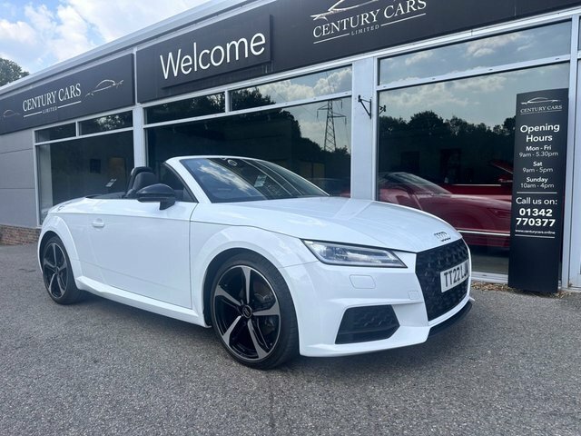 Audi TT Convertible White #3