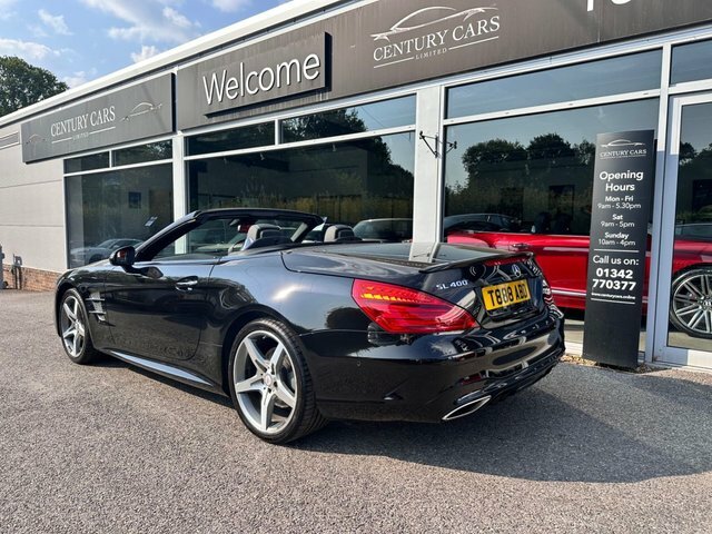 Mercedes-Benz SL Class 400 Black #6