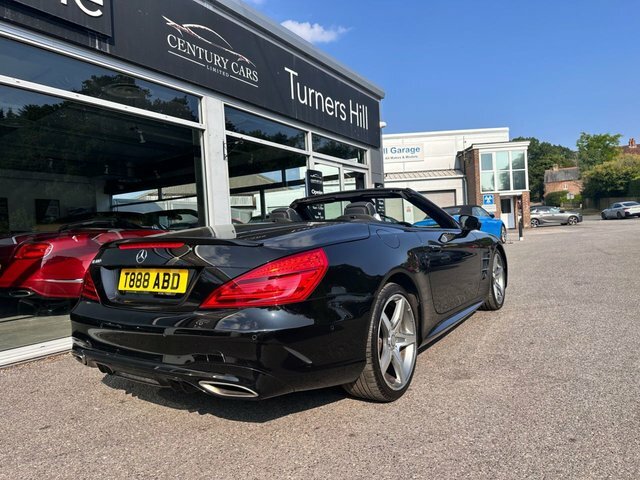 Mercedes-Benz SL Class 400 Black #4