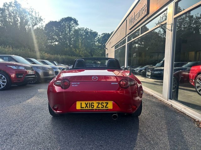 Mazda MX-5 Convertible Red #6