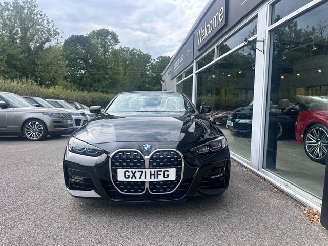 BMW 4 Series Convertible Black #2