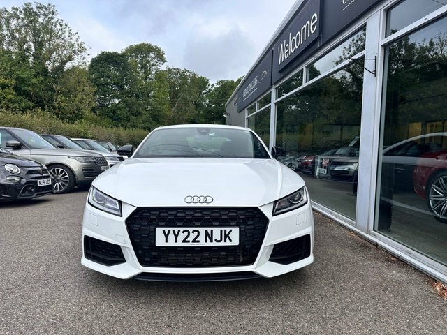 Audi TT Coupe White #2