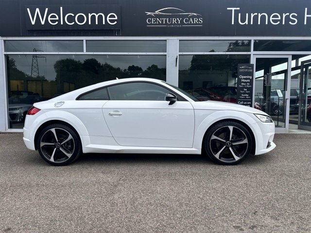Audi TT Coupe White #4