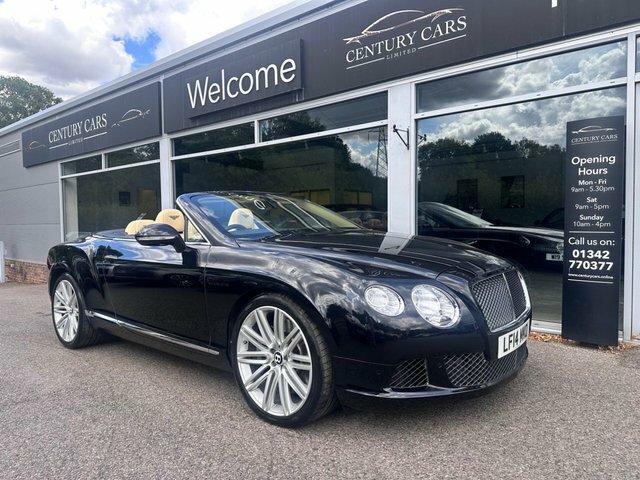 Bentley Continental Convertible Black #3
