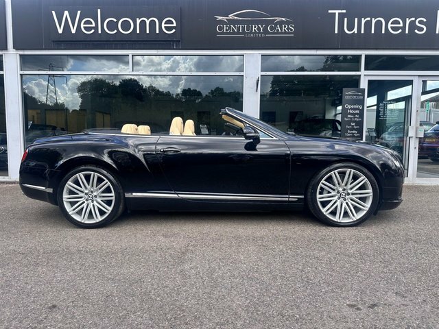 Bentley Continental Convertible Black #4