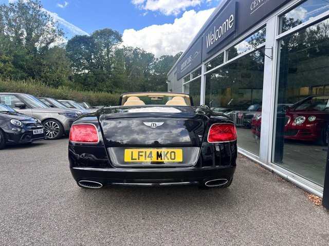 Bentley Continental Convertible Black #6