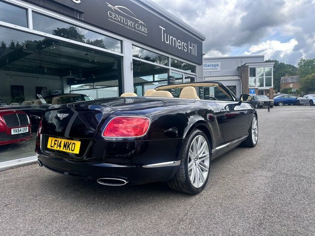 Bentley Continental Convertible Black #5