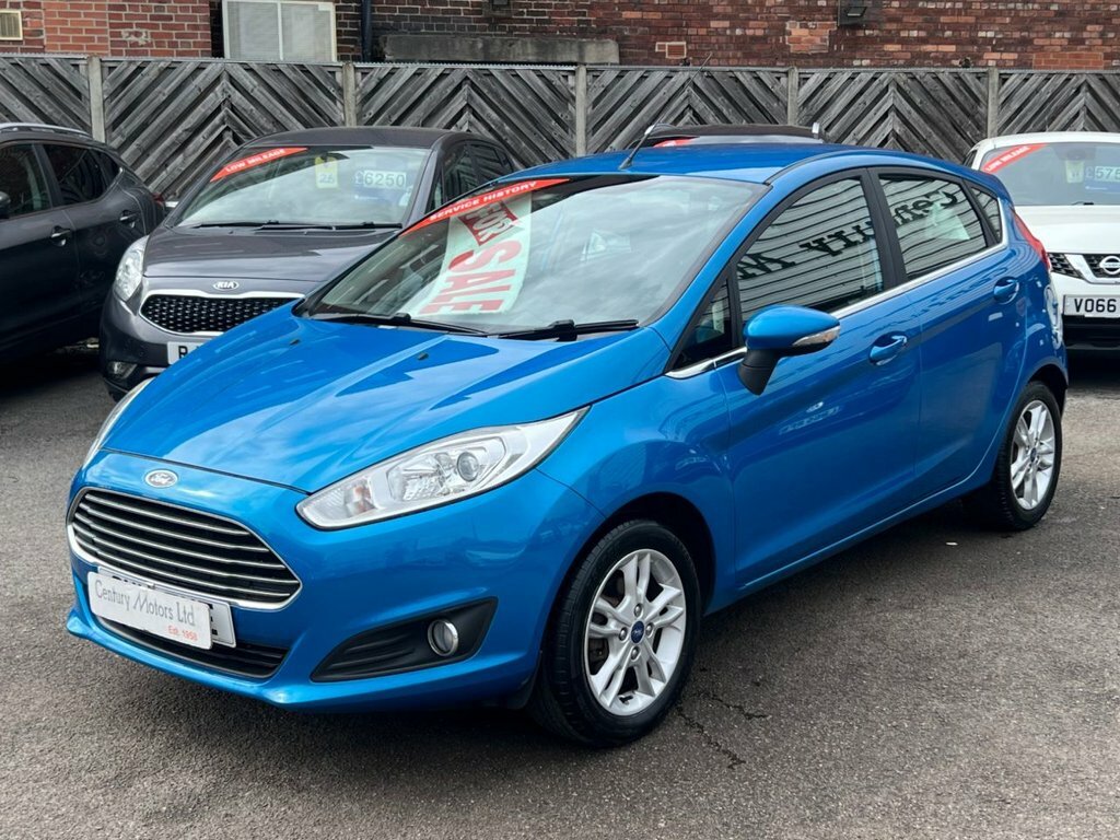 Ford Fiesta 1L Zetec Blue