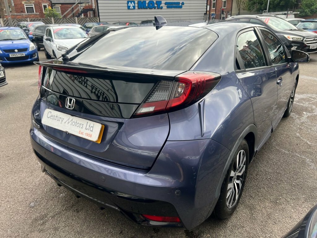 Honda Civic 1L Se Plus Blue #5