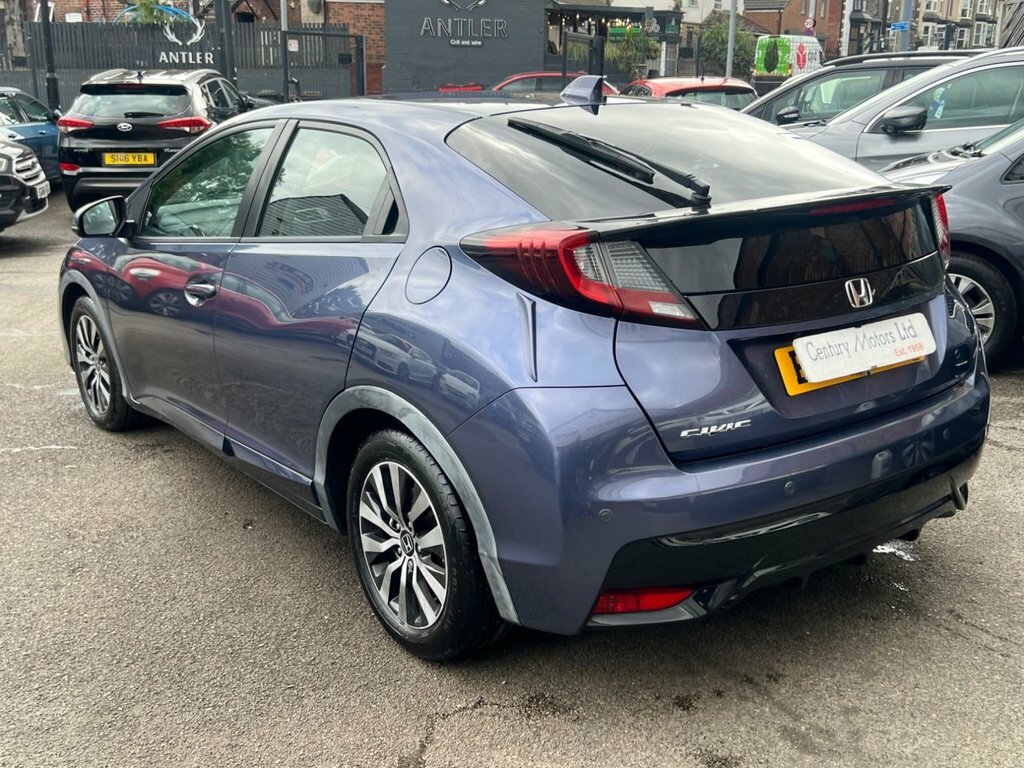Honda Civic 1L Se Plus Blue #3