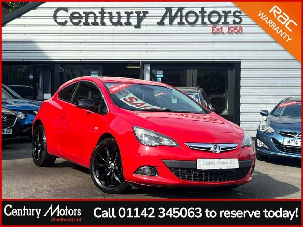 Vauxhall Astra GTC 2L Sri Red