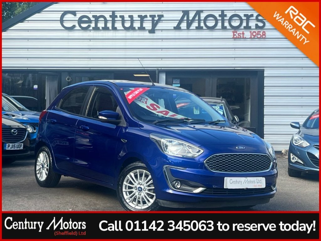 Ford KA+ 1.2L Zetec Blue
