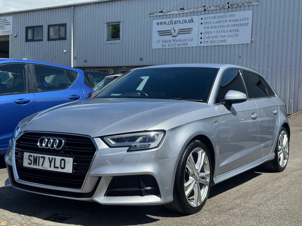 Audi A3 1.4 Tfsi Cod S Line Sportback S Tronic Euro 6 S S SW17YLO Silver #2