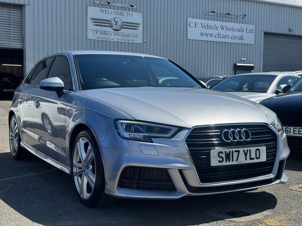 Audi A3 1.4 Tfsi Cod S Line Sportback S Tronic Euro 6 S S SW17YLO Silver