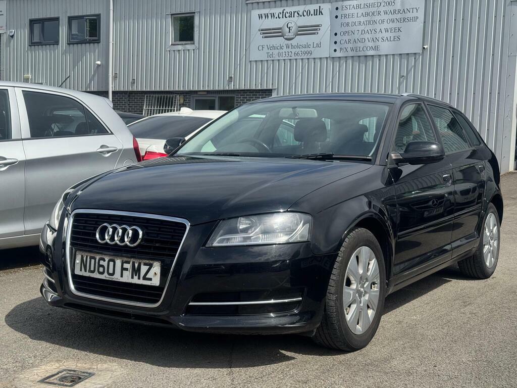 Audi A3 1.6 Tdi Sportback Euro 5 S S Black #2