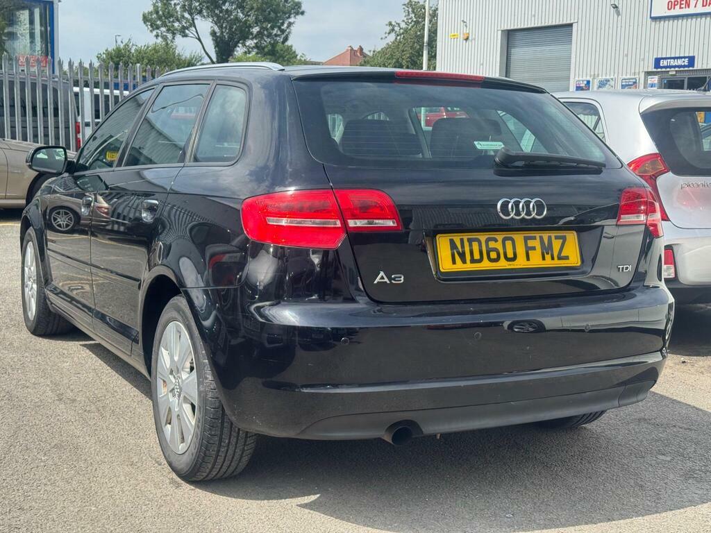 Audi A3 1.6 Tdi Sportback Euro 5 S S Black #3