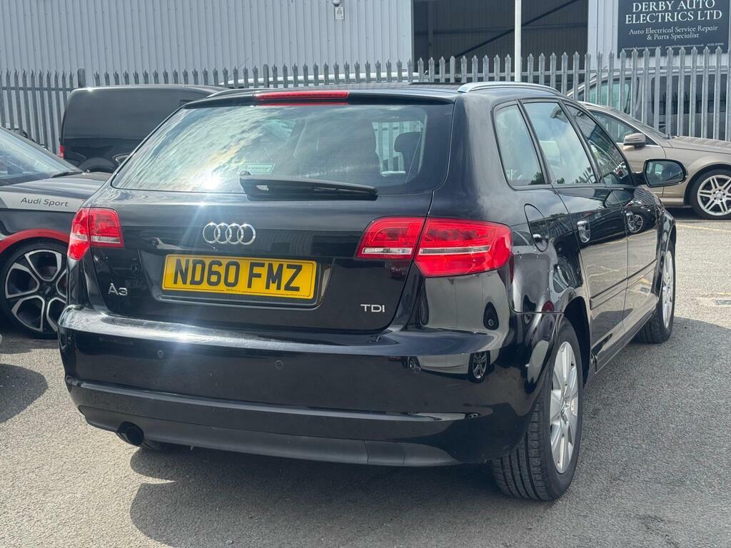 Audi A3 1.6 Tdi Sportback Euro 5 S S Black #4