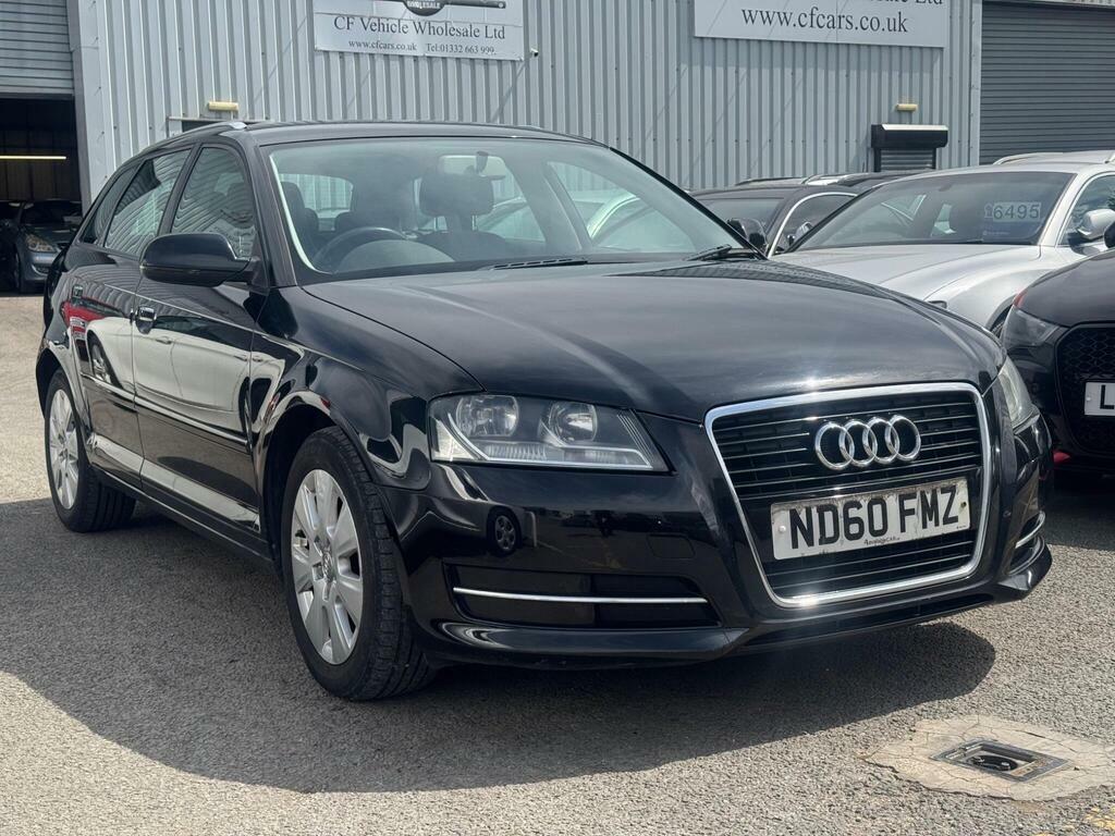 Audi A3 1.6 Tdi Sportback Euro 5 S S Black