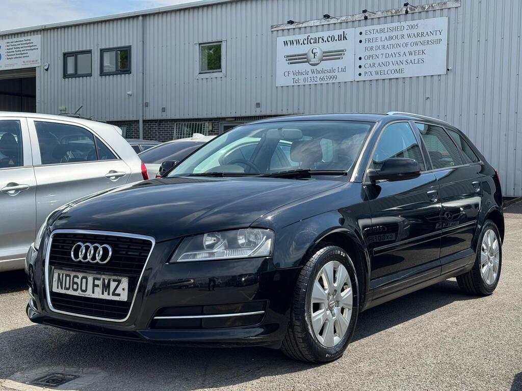 Audi A3 1.6 Tdi Sportback Euro 5 S S Black #2
