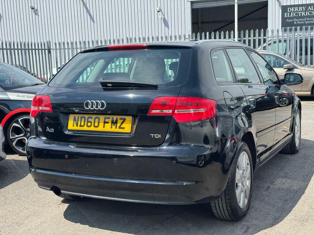 Audi A3 1.6 Tdi Sportback Euro 5 S S Black #4