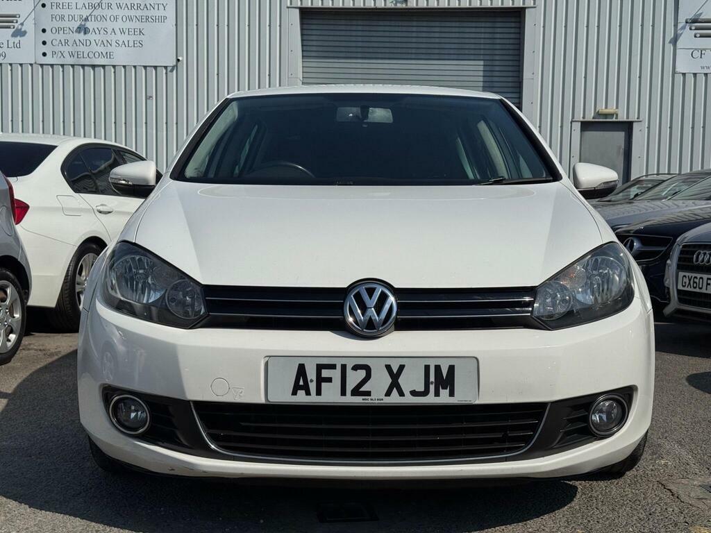 Volkswagen Golf 2.0 Tdi Gt Leather Hatchback White #6