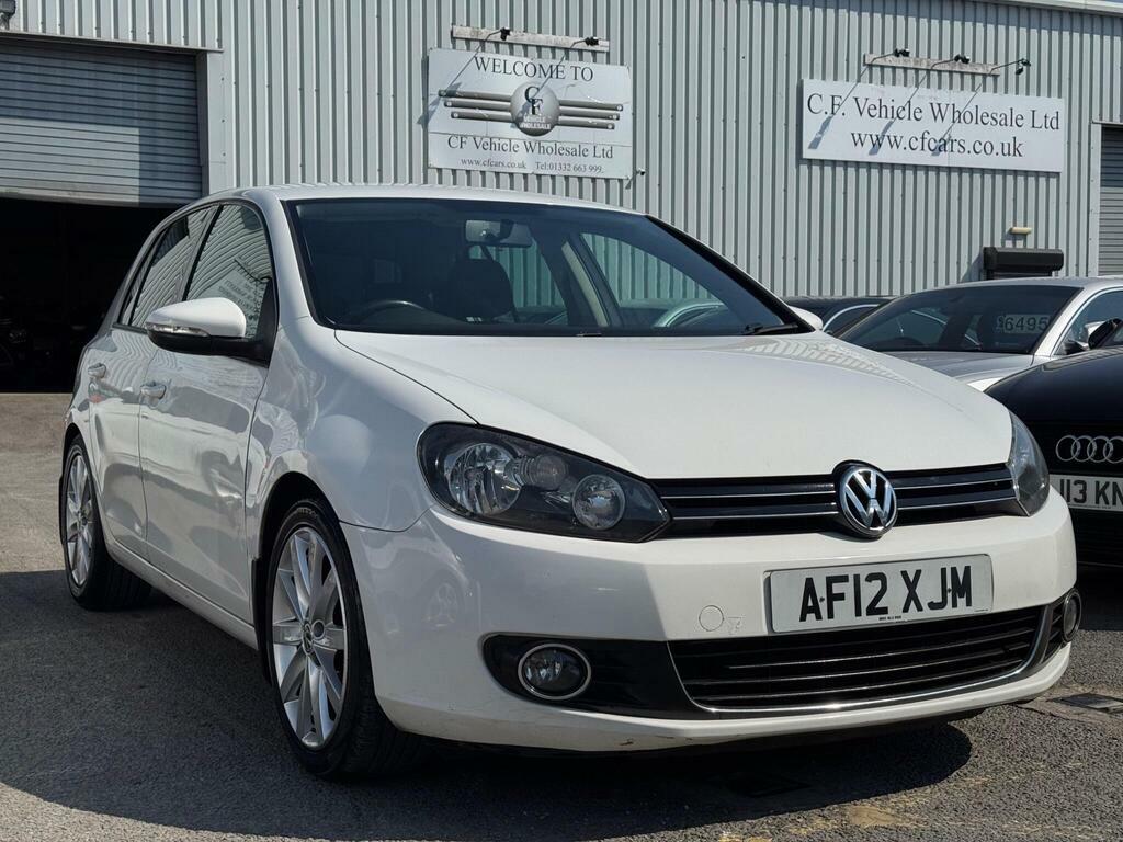 Volkswagen Golf 2.0 Tdi Gt Leather Hatchback White