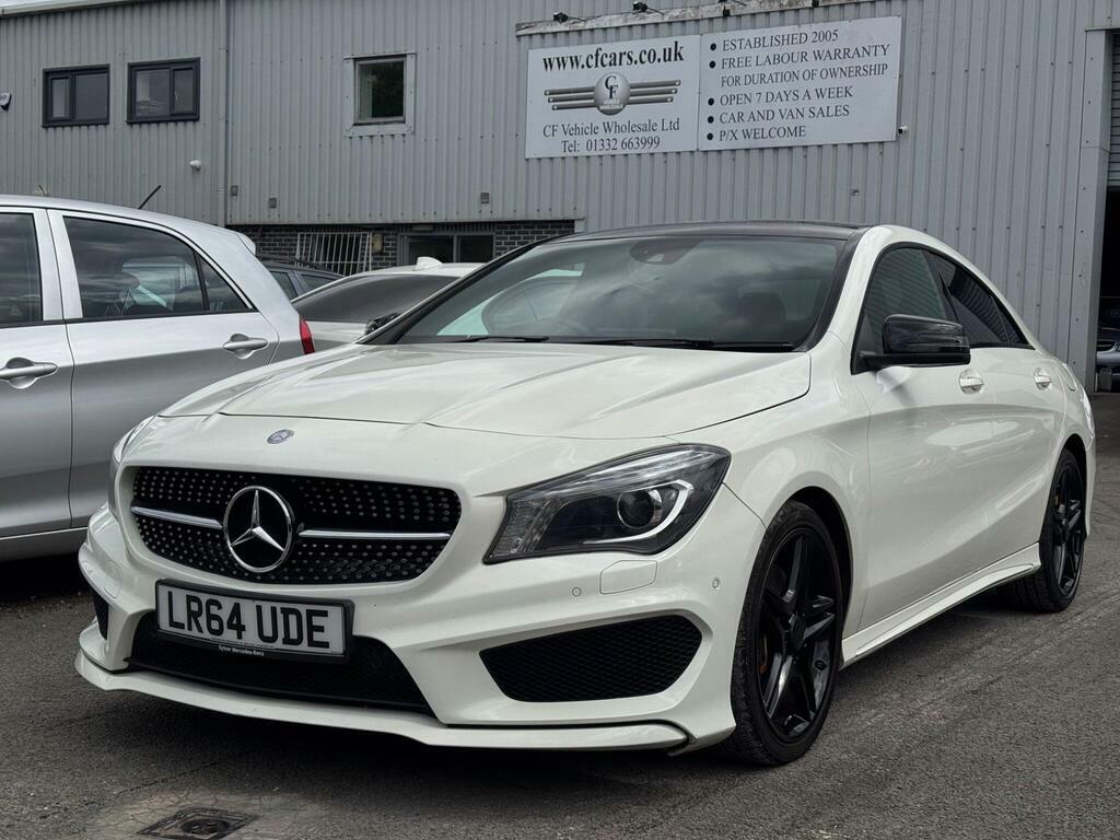 Mercedes-Benz CLA Class Saloon Red #2