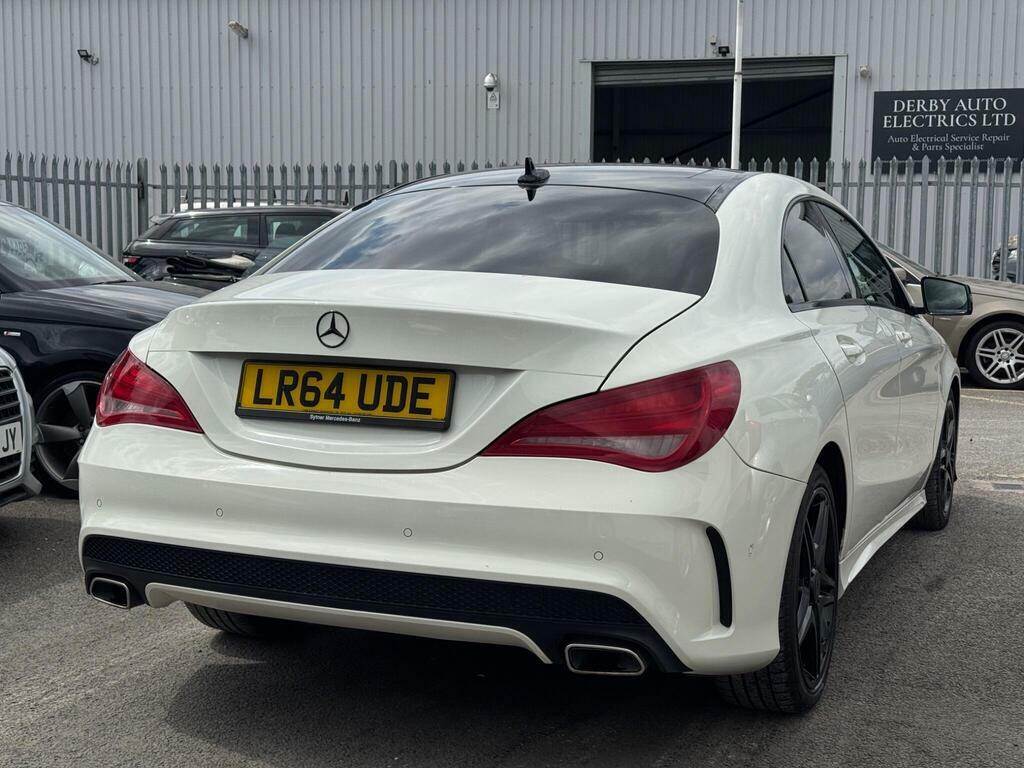 Mercedes-Benz CLA Class Saloon Red #4
