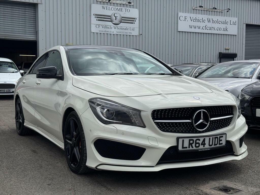 Mercedes-Benz CLA Class Saloon Red #1