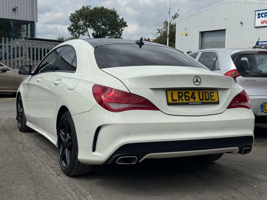 Mercedes-Benz CLA Class Saloon Red #3