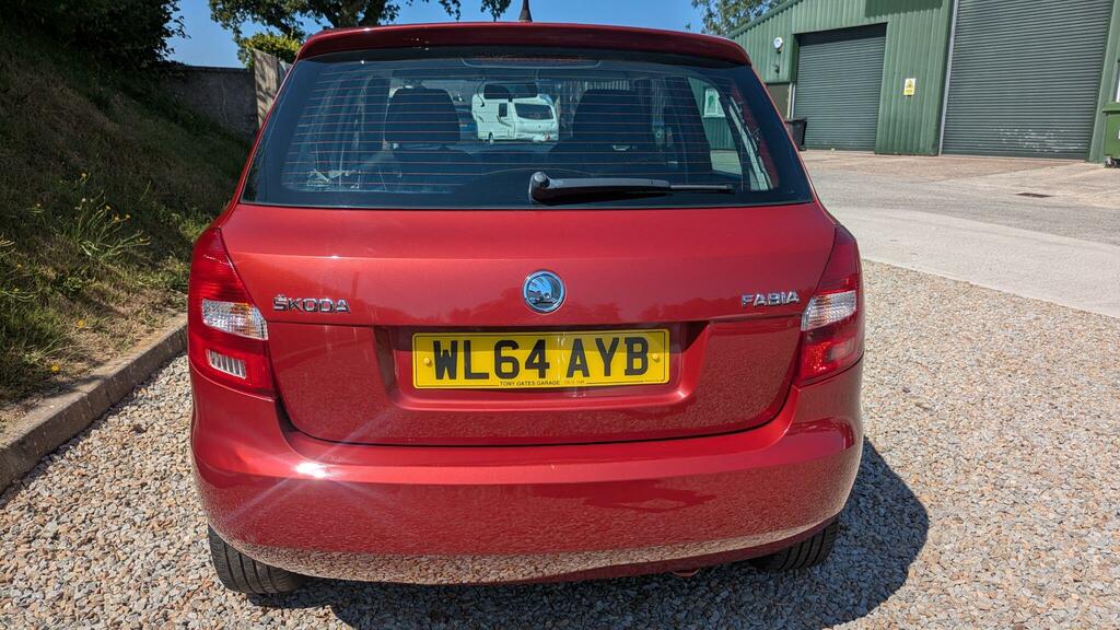 Skoda Fabia Se Red #3